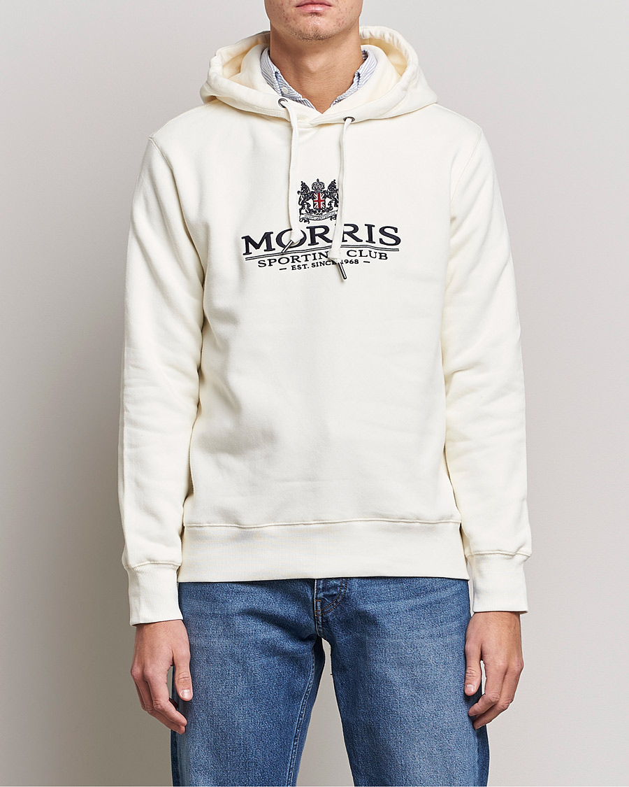 Herren |  | Morris | Trevor Logo Hoodie Off White