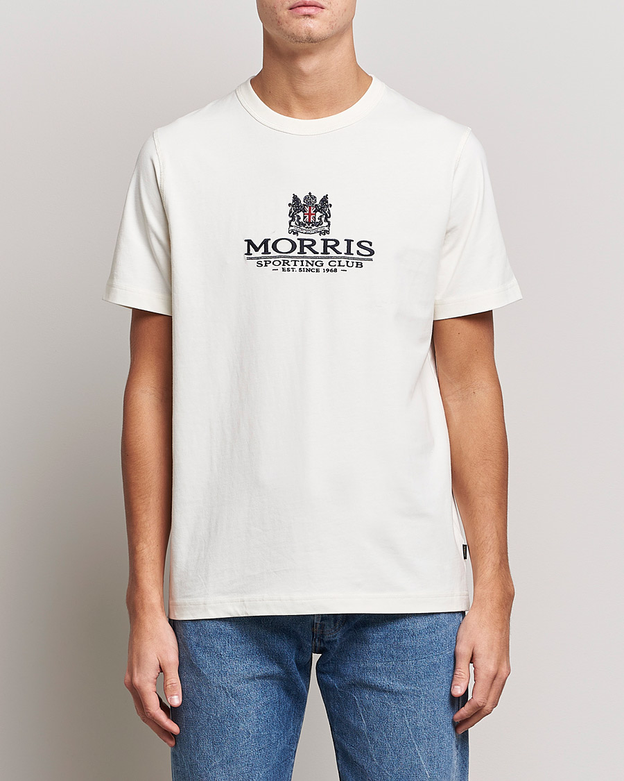 Herren |  | Morris | Trevor Logo T-shirt Off White
