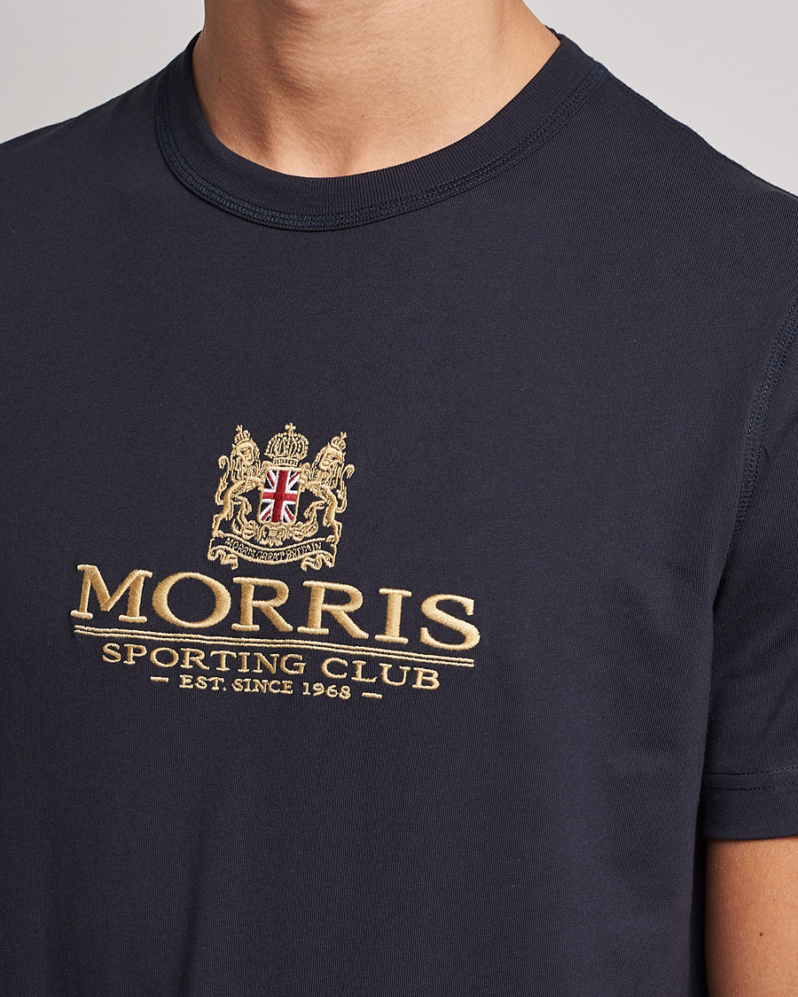 Herren | T-Shirts | Morris | Trevor Logo T-shirt Blue