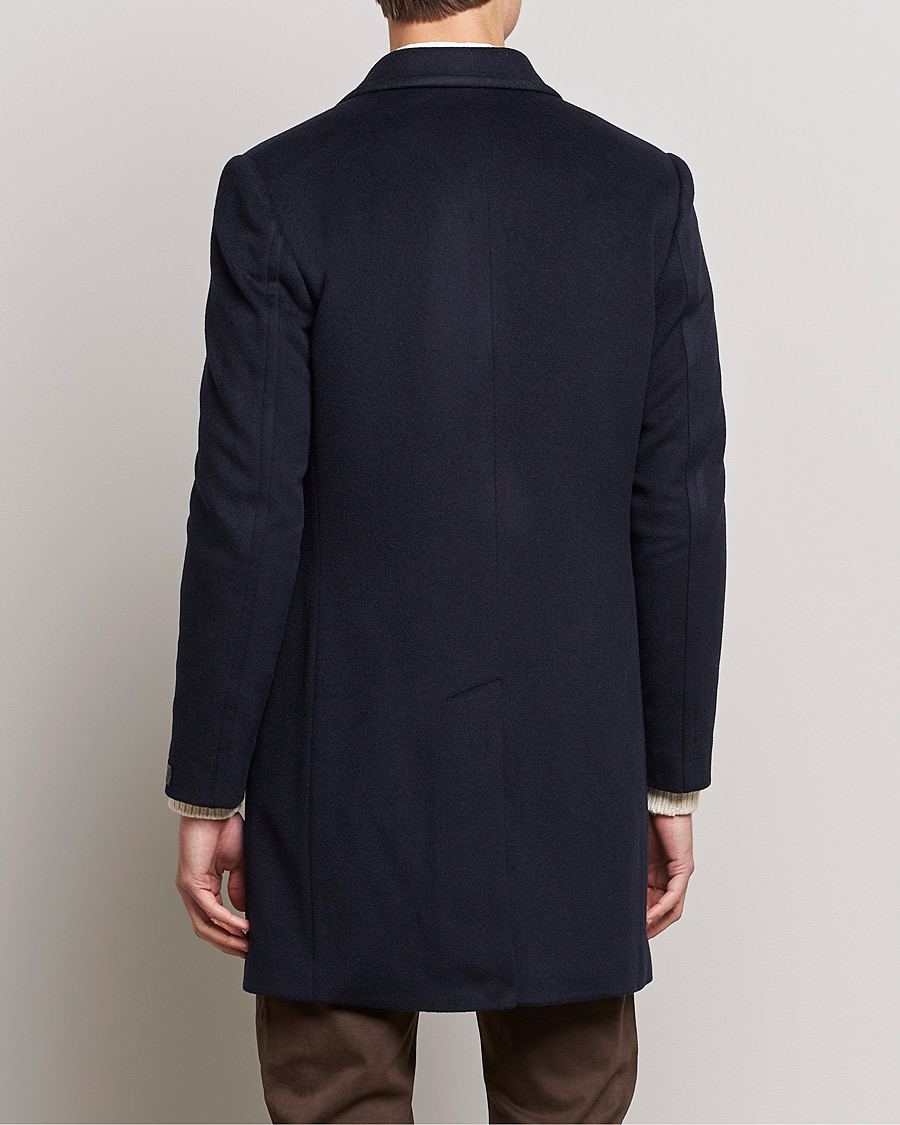 Herren | Jacken | Morris | Wool/Cashmere Coat Navy