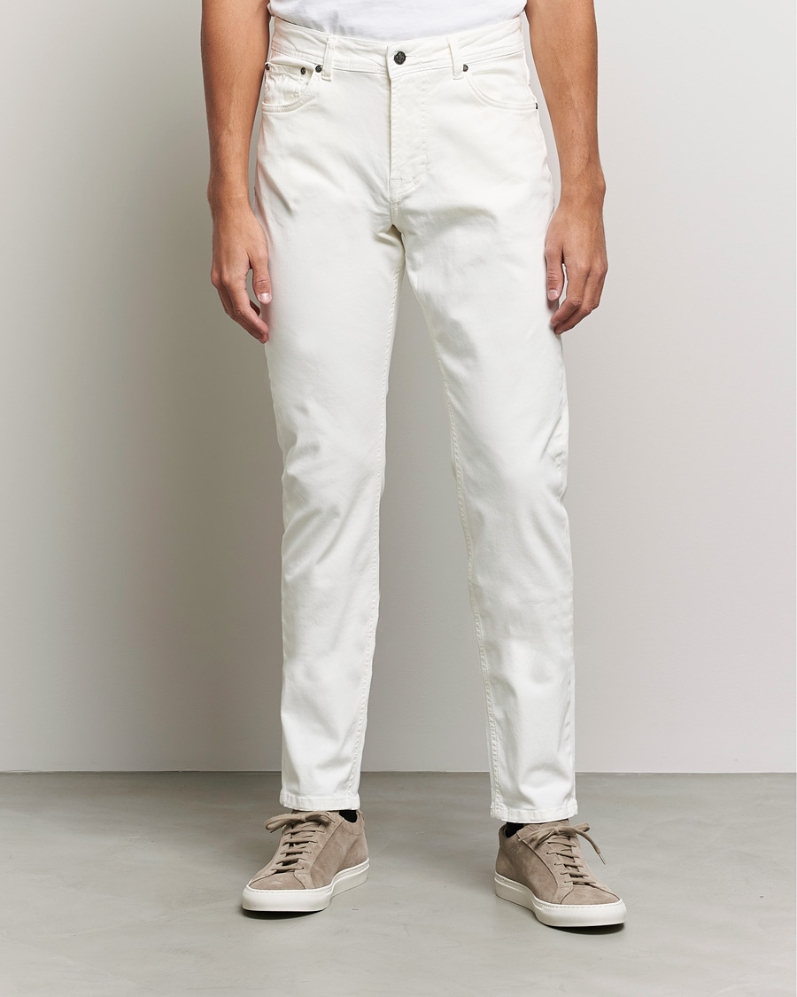 Herren |  | Morris | James Brushed Chinos Off White