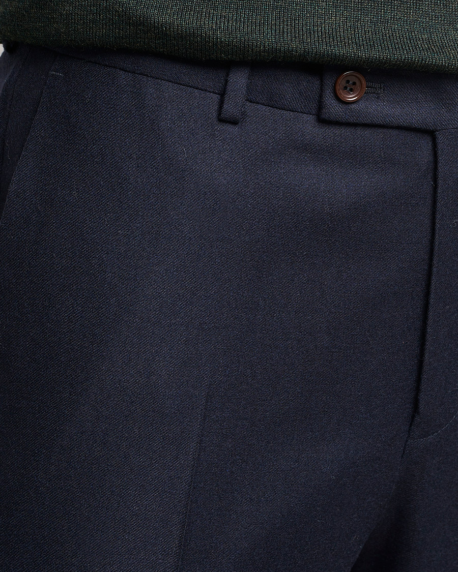 Herren | Hosen | Morris | Bobby Flannel Trousers Navy