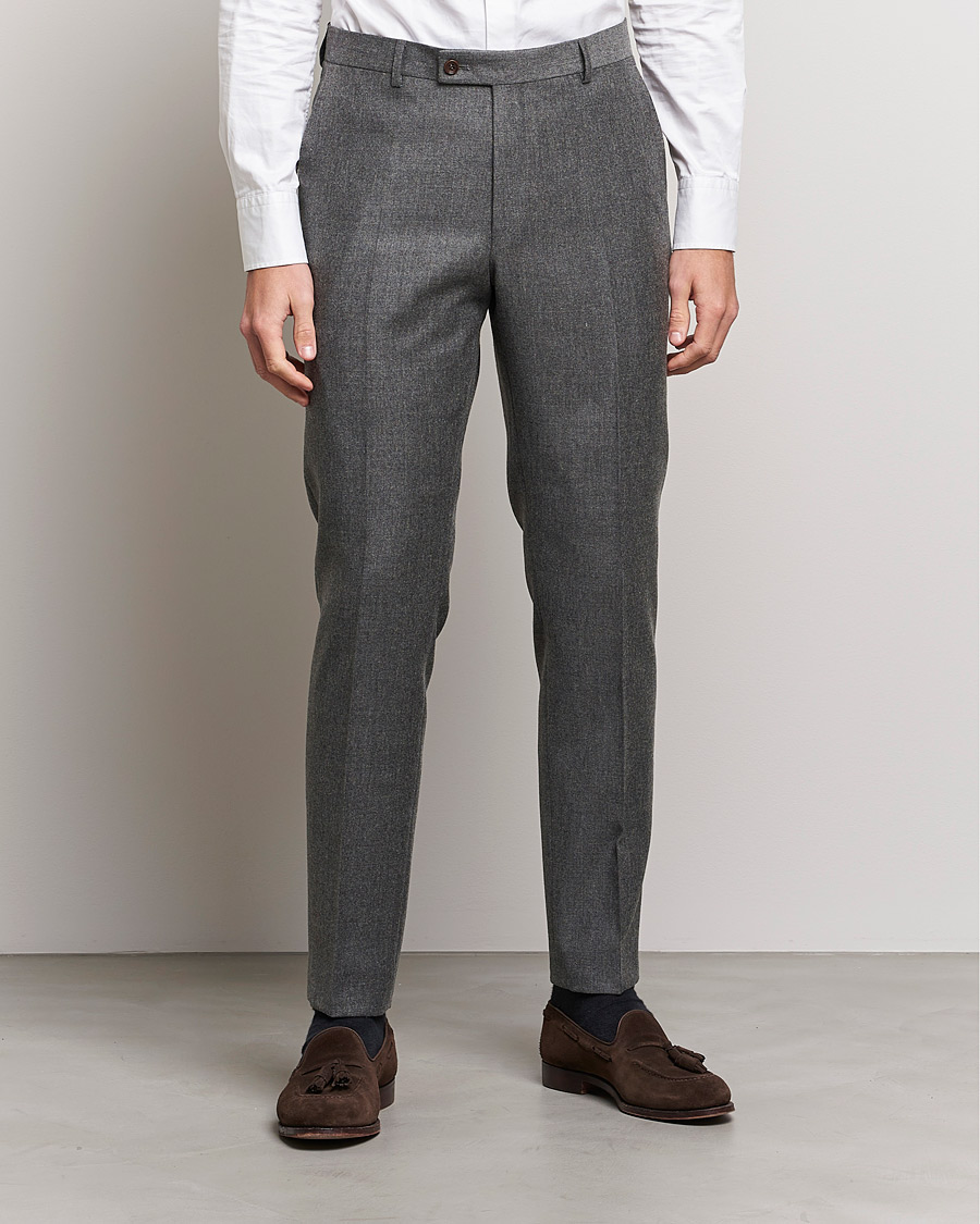 Herren |  | Morris | Bobby Flannel Trousers Grey