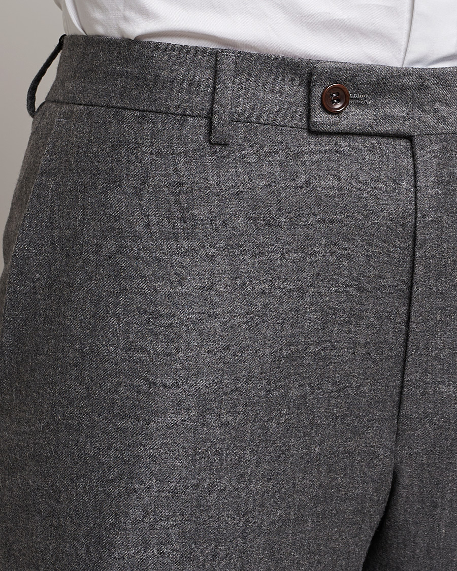 Herren | Hosen | Morris | Bobby Flannel Trousers Grey