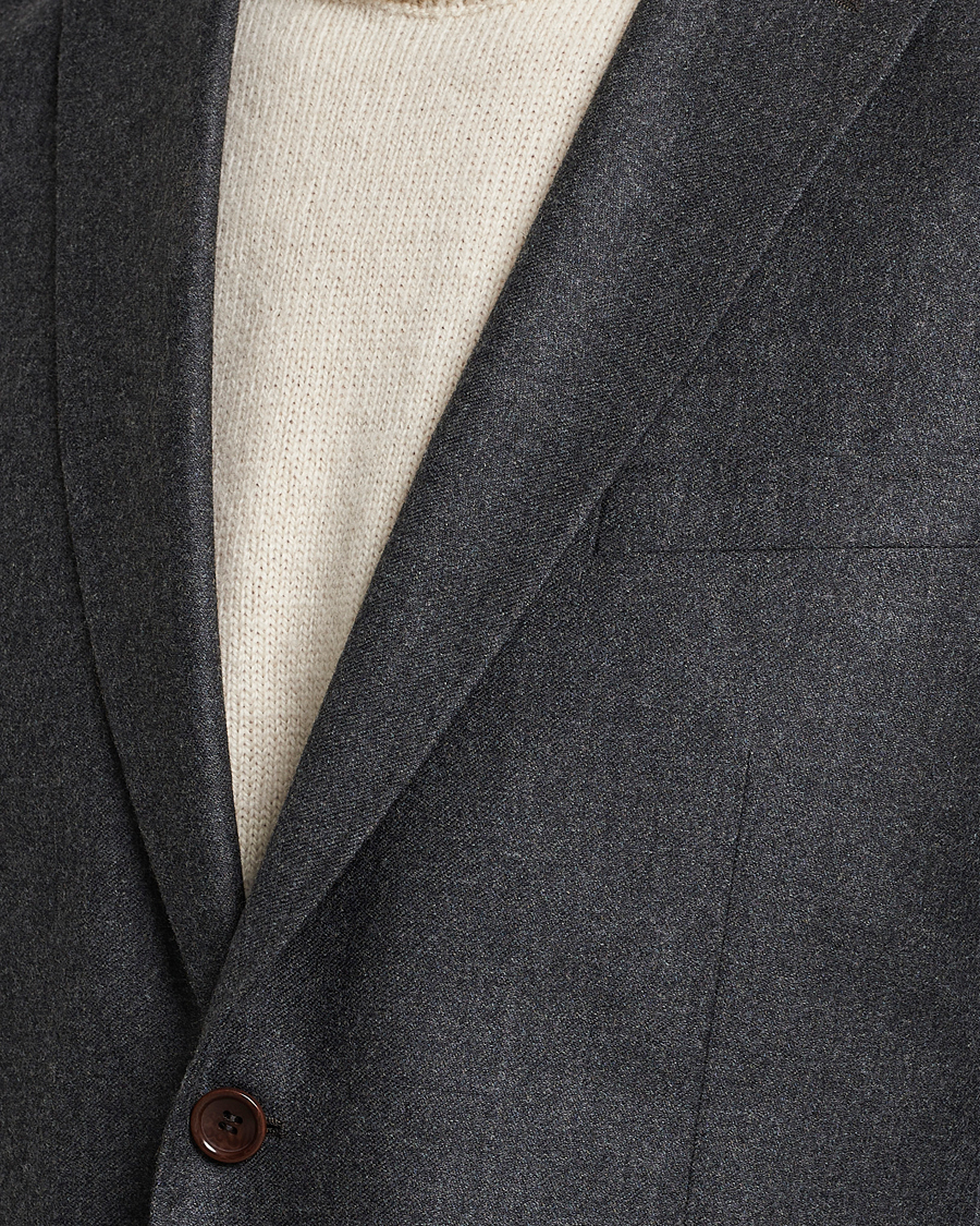 Herren | Sakkos | Morris | Archie Flannel Blazer Grey
