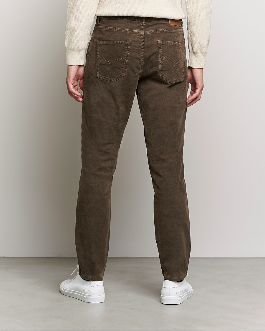 Herren | Hosen | Morris | James Corduroy 5-Pocket Pants Dark Brown