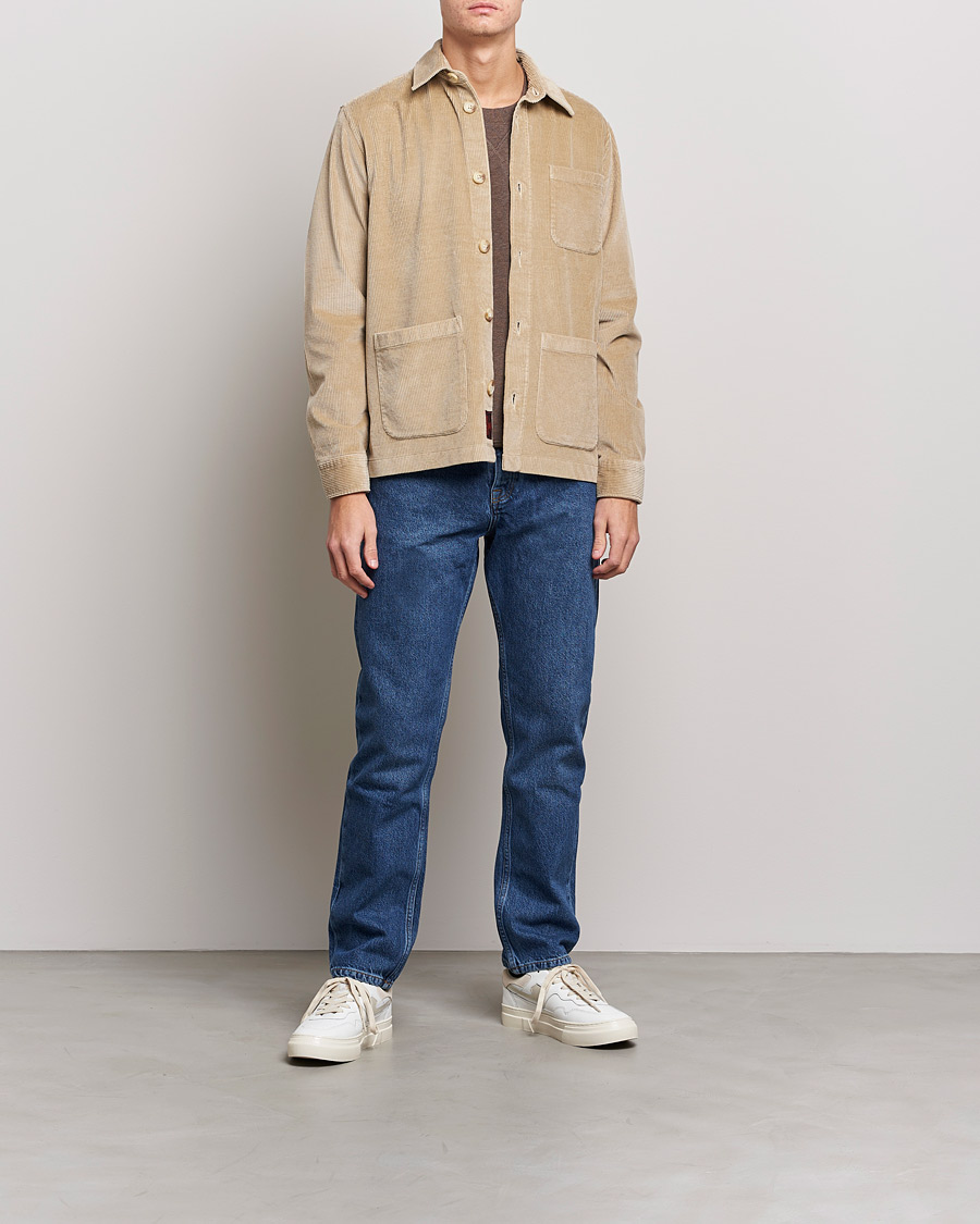 Herren |  | Morris | Heaton Corduroy Shirt Jacket Khaki