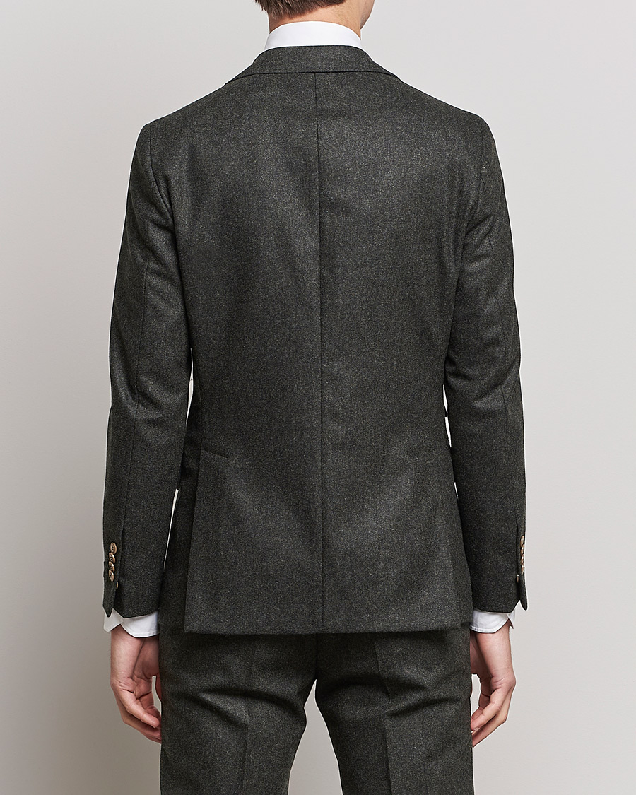 Herren | Sakkos | Morris Heritage | Keith Flannel Suit Blazer Green