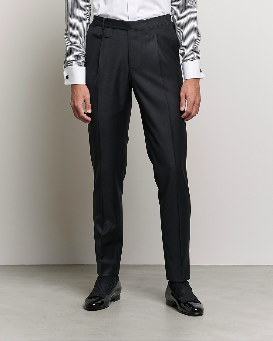 Herren |  | Morris Heritage | Tuxedo Trousers Black