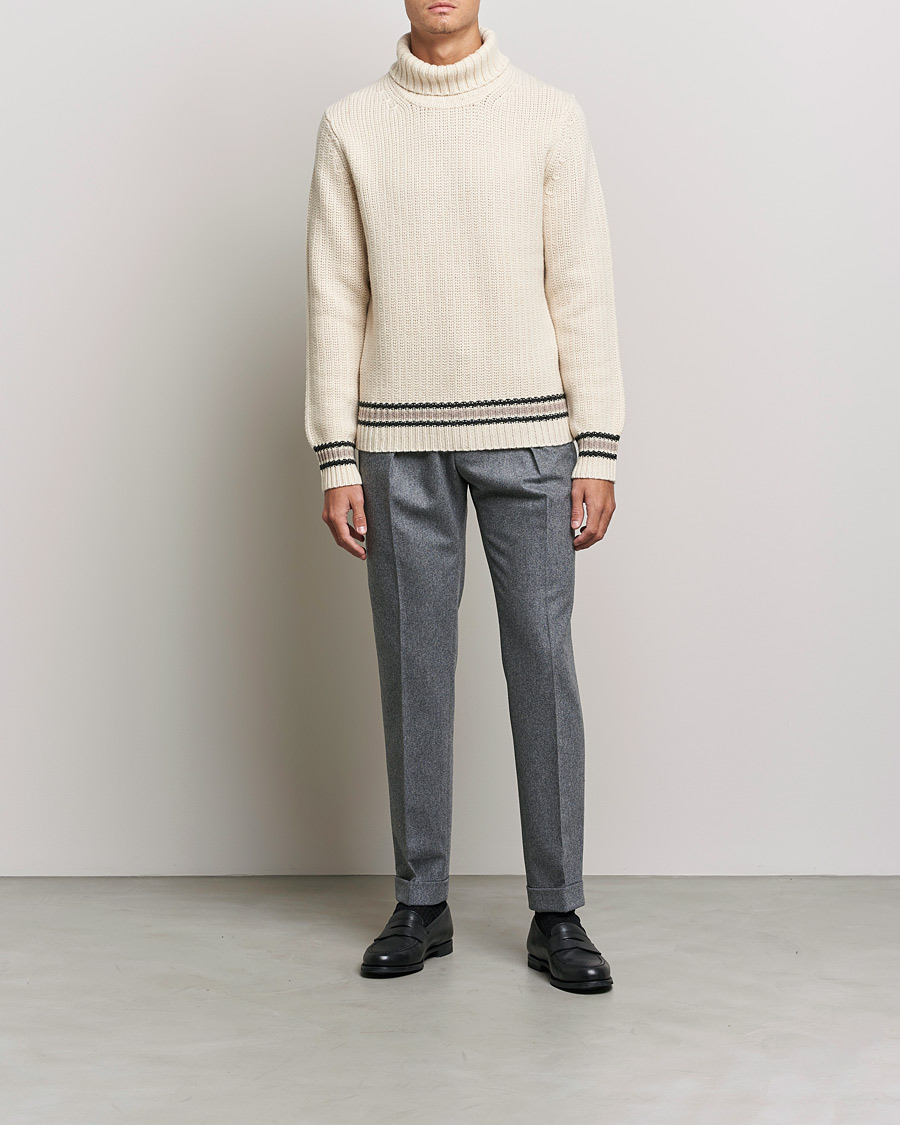 Herren | Pullover | Morris Heritage | Terence Rollneck Off White