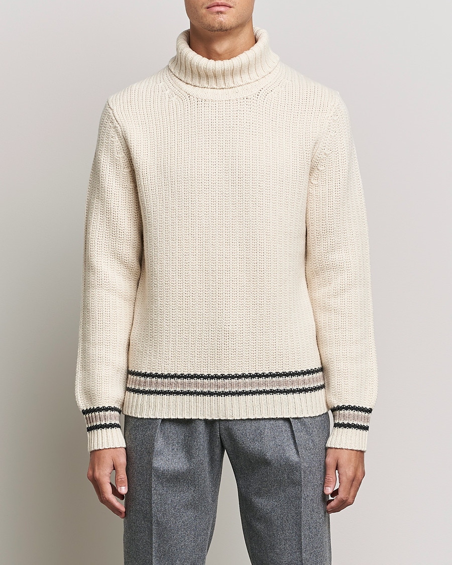 Herren | Pullover | Morris Heritage | Terence Rollneck Off White