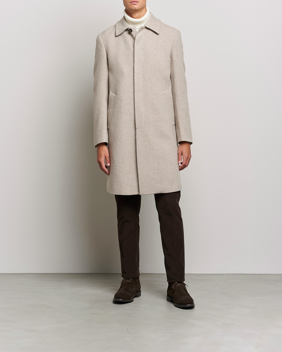 Herren | Jacken | Morris Heritage | Heritage Wool Car Coat Khaki