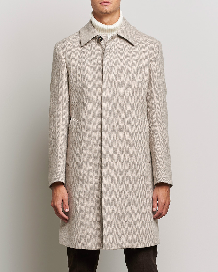 Herren | Jacken | Morris Heritage | Heritage Wool Car Coat Khaki
