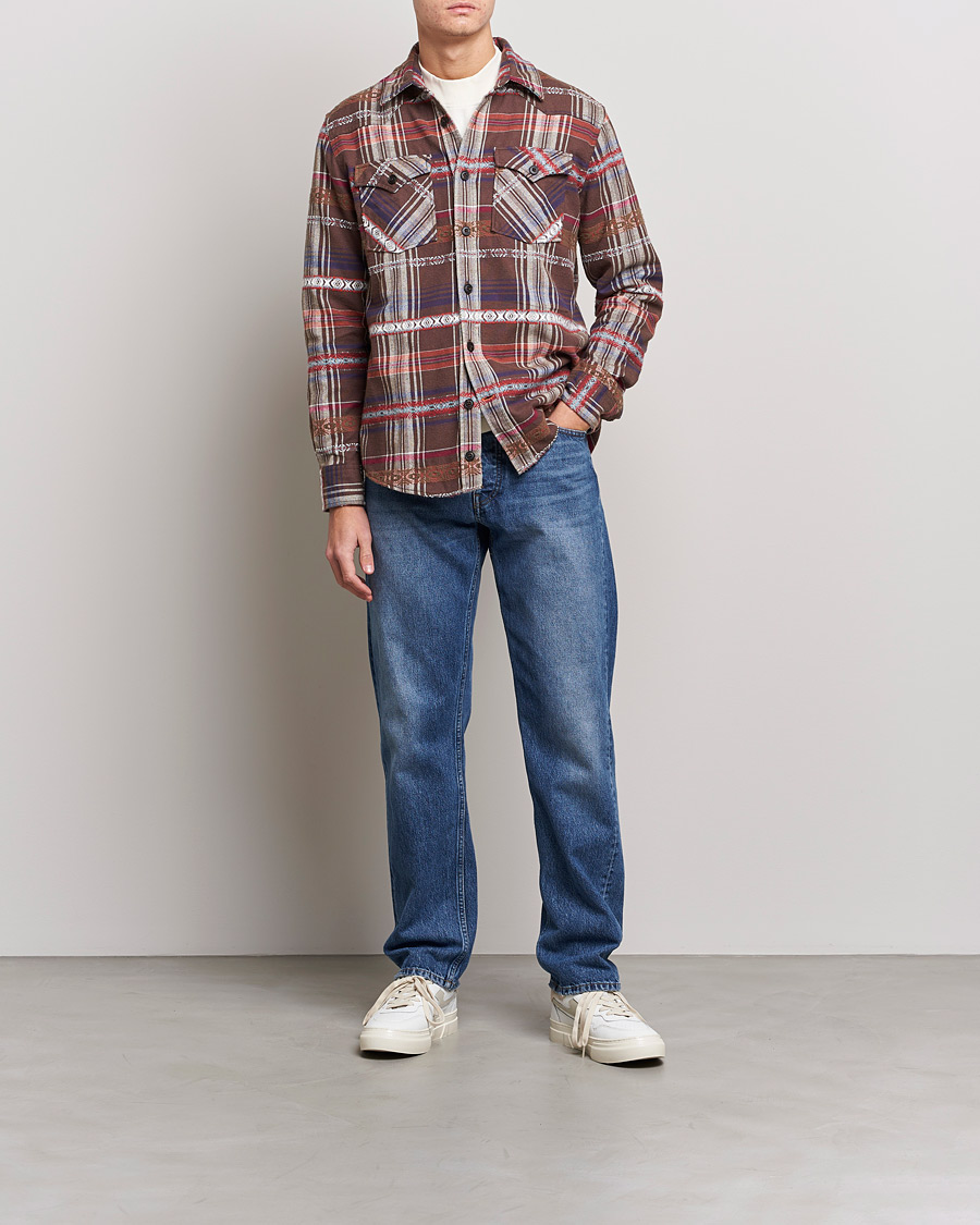 Herren | Hemden | Morris | Walton Inca Overshirt Brown