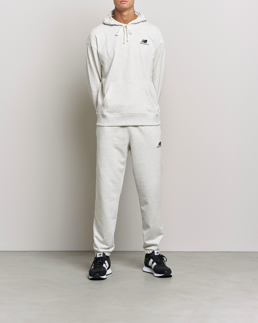 Herren | Pullover | New Balance | Essentials Hoodie Sea Salt Heather