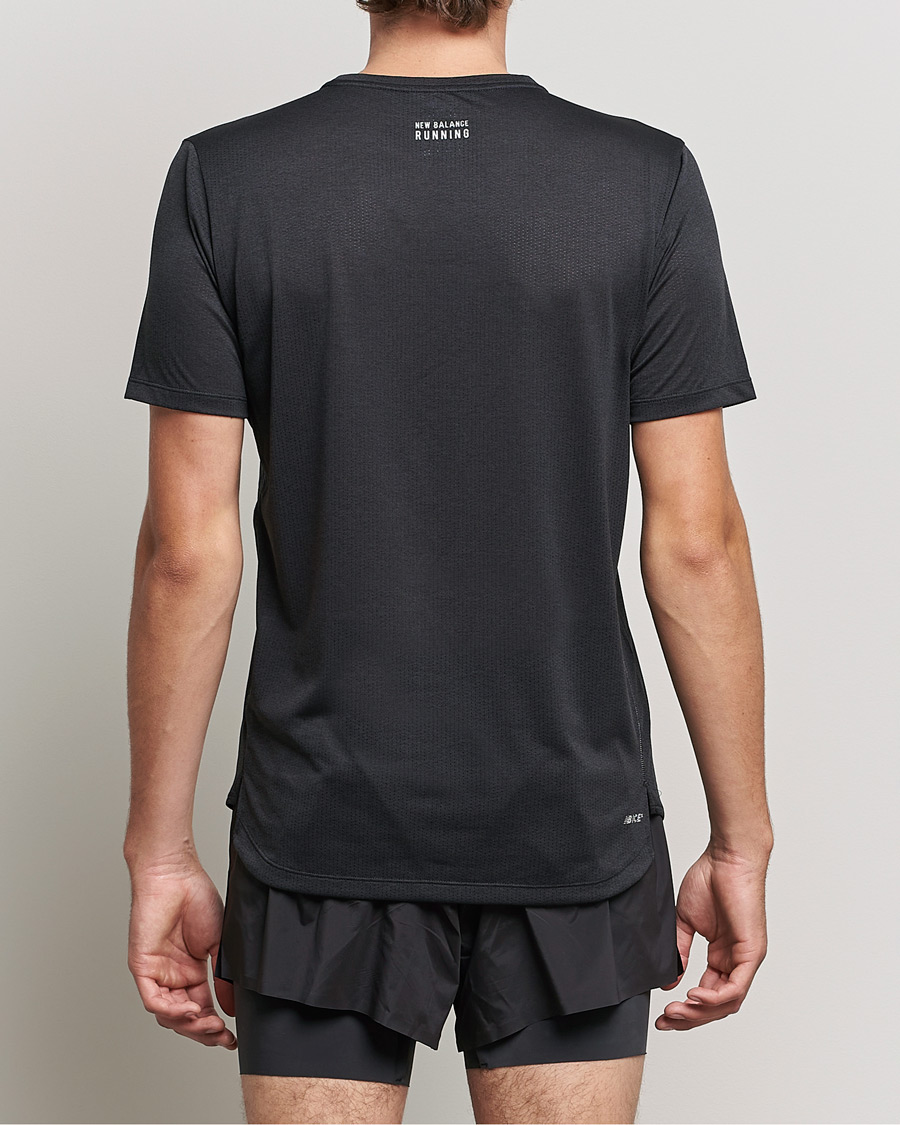 Herren | T-Shirts | New Balance Running | Impact Run Short Sleeve T-Shirt Black