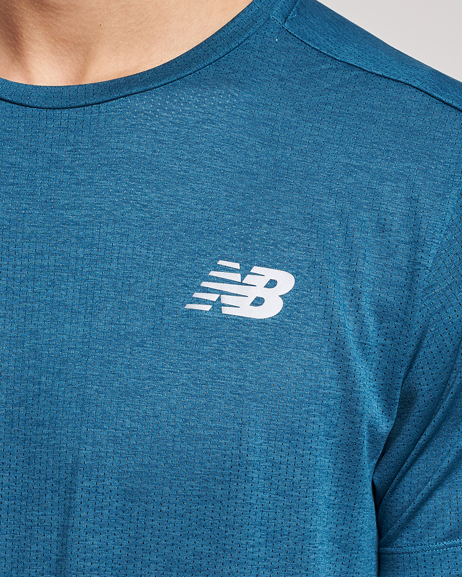 Herren | T-Shirts | New Balance Running | Impact Run Short Sleeve T-Shirt Dark Moonstone