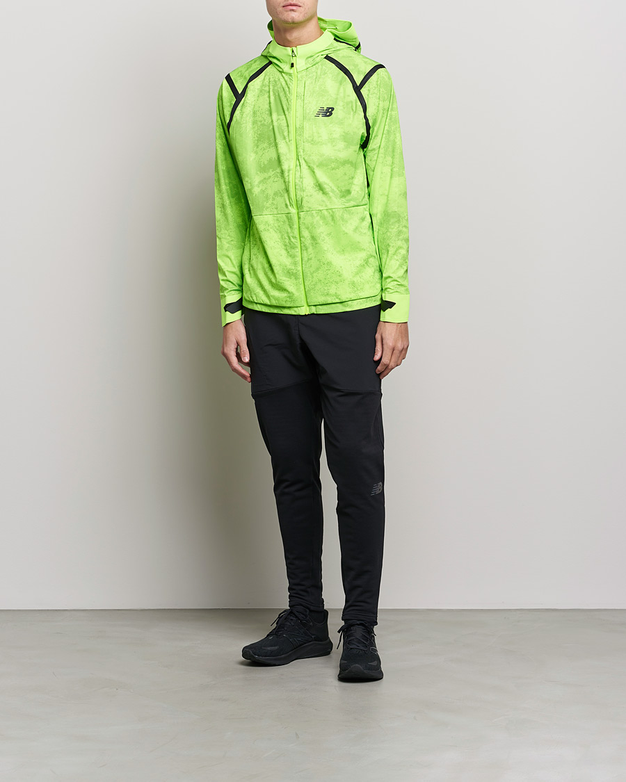 Herren | New Balance | New Balance Running | All-Terrain Waterproof Jacket Pixel Green