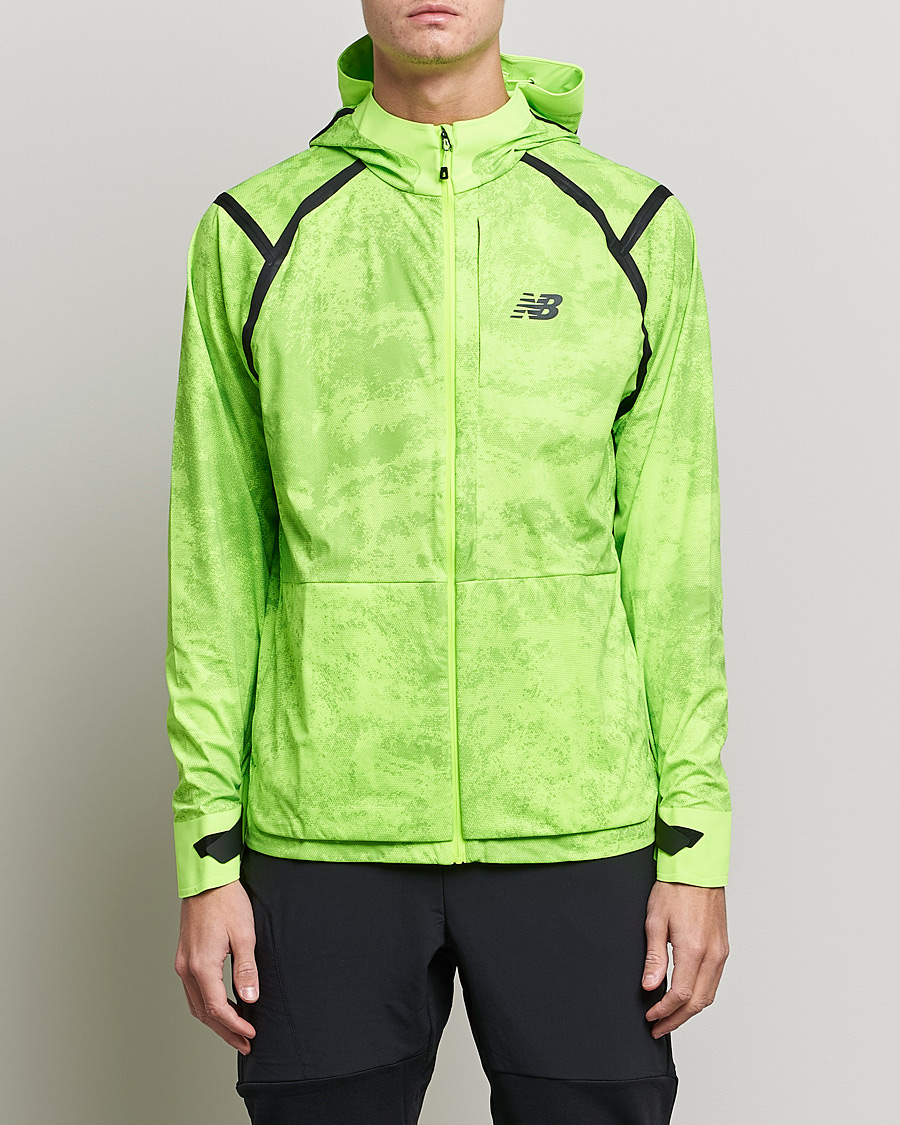 Herren | New Balance Running | New Balance Running | All-Terrain Waterproof Jacket Pixel Green