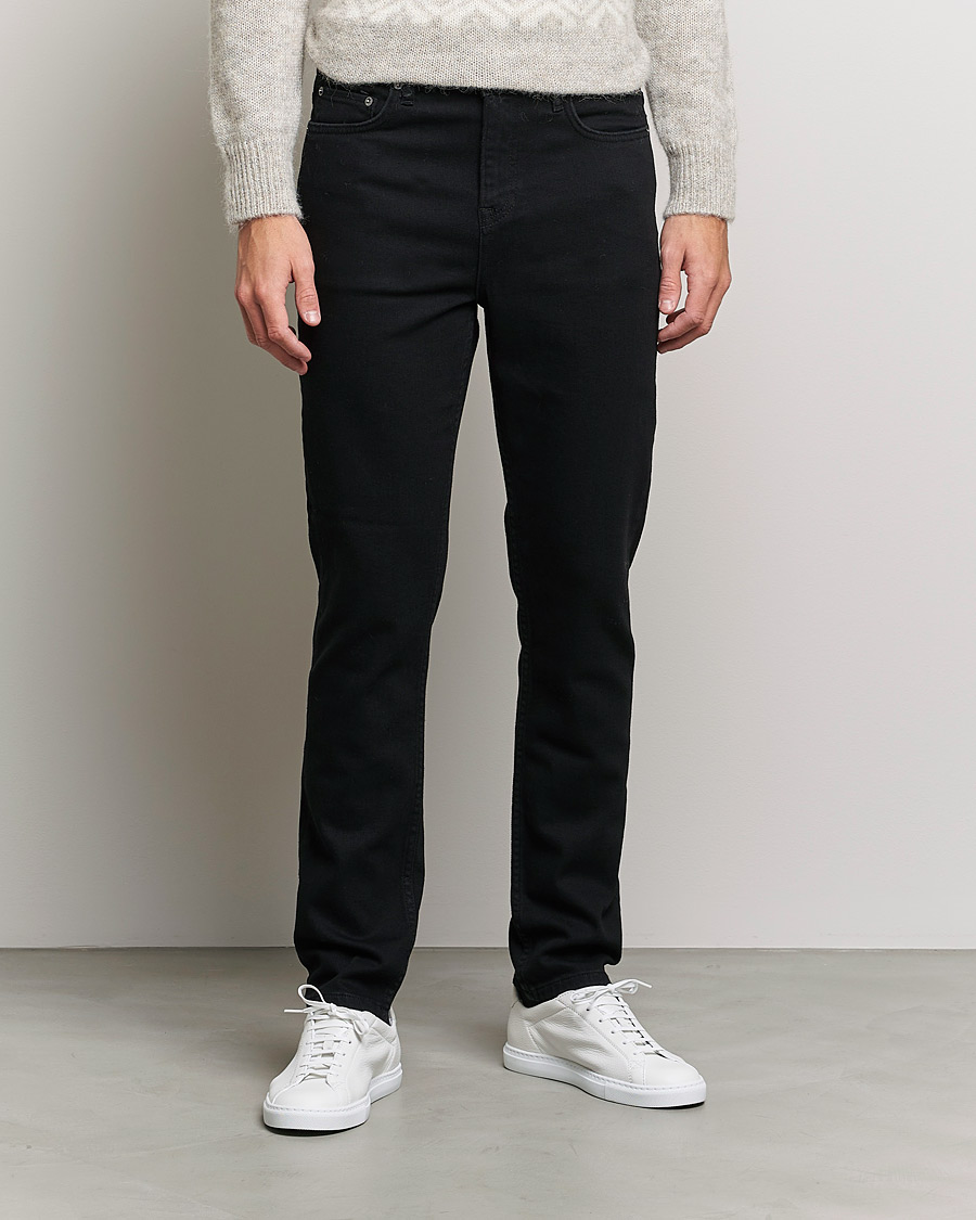 Herren | Schwartze Jeans | NN07 | Johnny Stretch Jeans Black