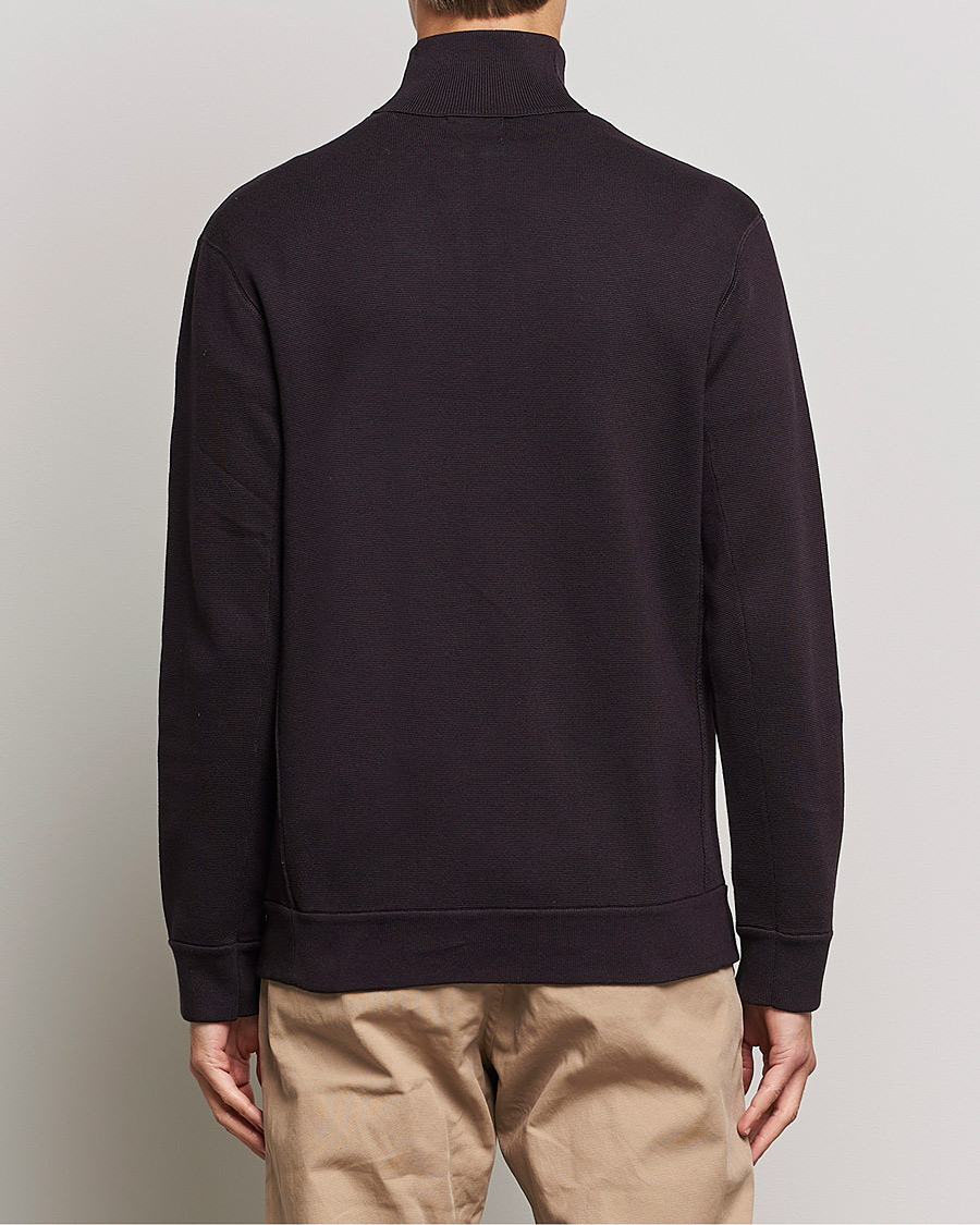 Herren | Pullover | NN07 | Luis Knitted Half-Zip Sweater Bordeux