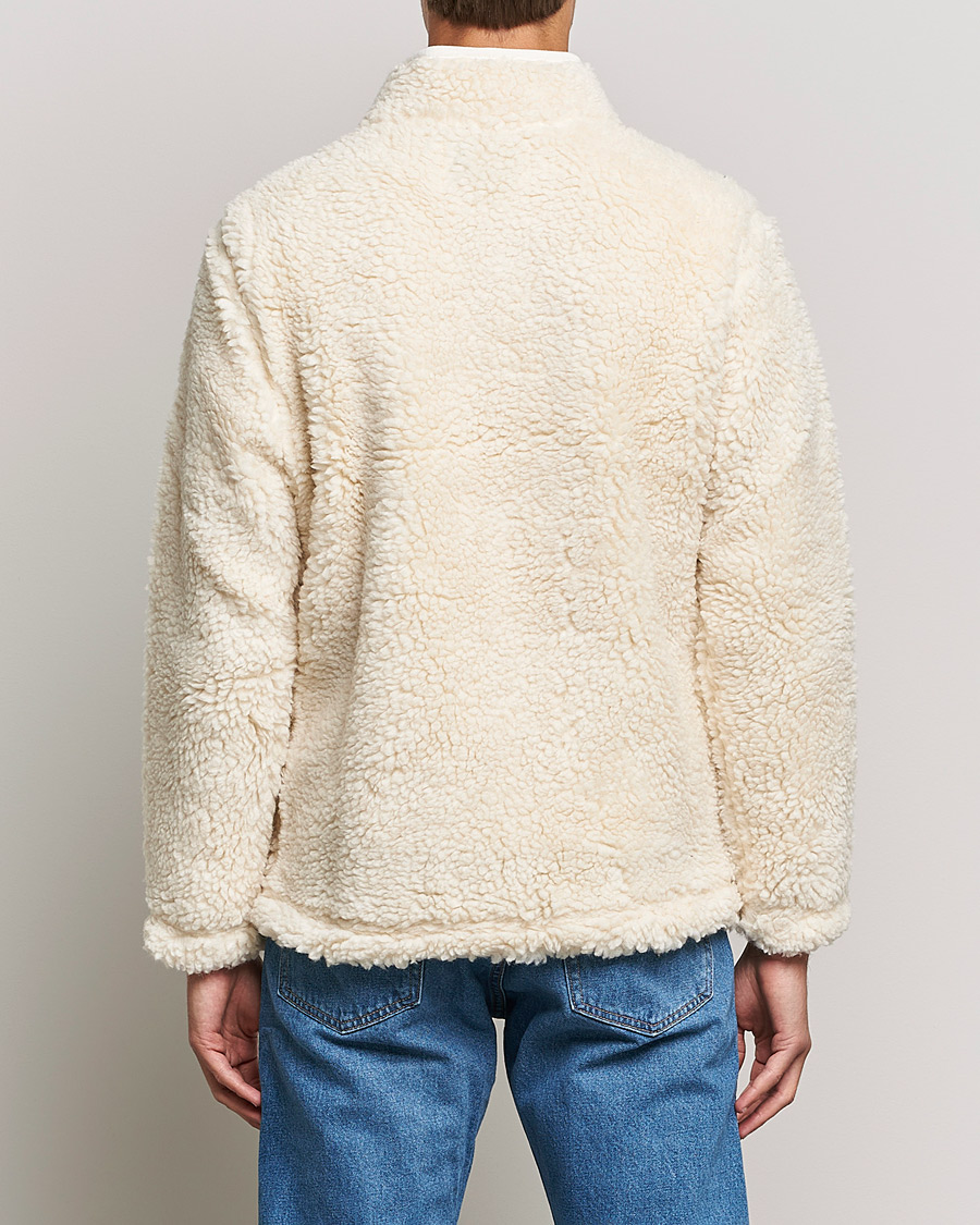 Herren | Pullover | NN07 | Morten Fleece Full Zip Ecru