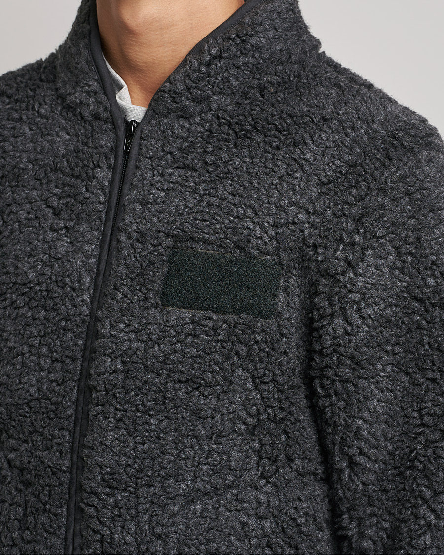 Herren | Pullover | NN07 | Morten Fleece Full Zip Dark Army