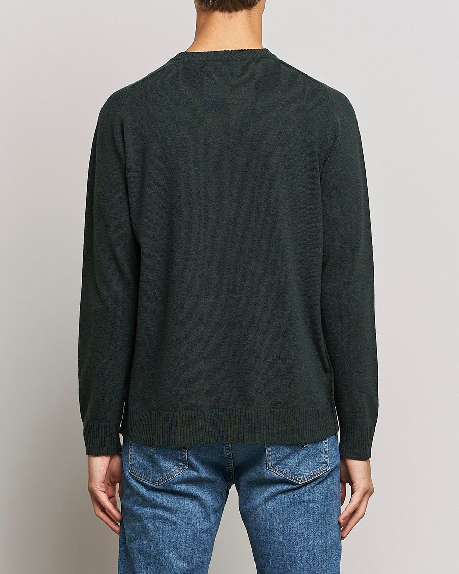 Herren | Pullover | NN07 | Edward Lambswool Crew Neck Pullover Dark Army