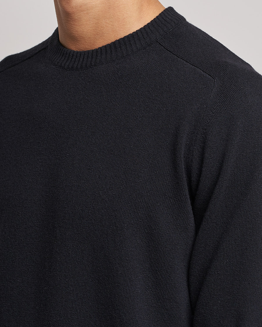 Herren | Pullover | NN07 | Edward Lambswool Crew Neck Pullover Black
