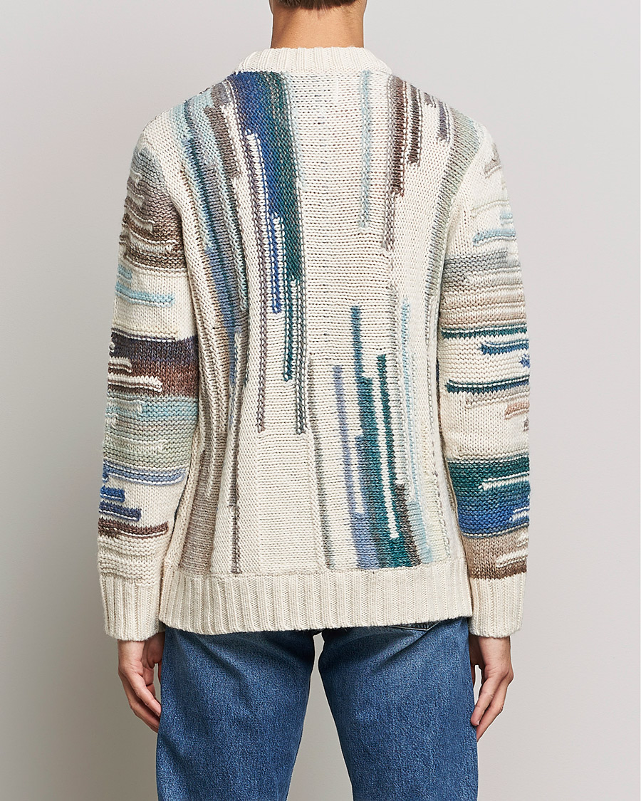 Herren | Pullover | NN07 | Brady Knitted Sweater Ecru Mutli