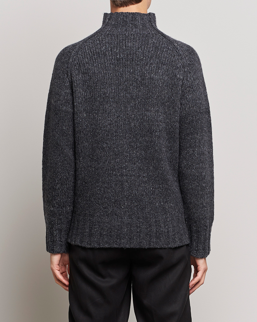 Herren | Pullover | NN07 | William Merino Knitted Polo Concrete