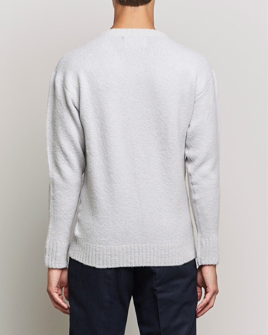Herren | Pullover | NN07 | Grayson Knitted V-Neck Sweater Light Grey