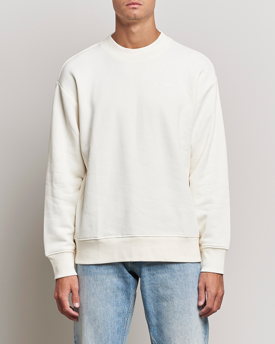Herren | | NN07 | Briggs Mock Neck Sweater Ecru