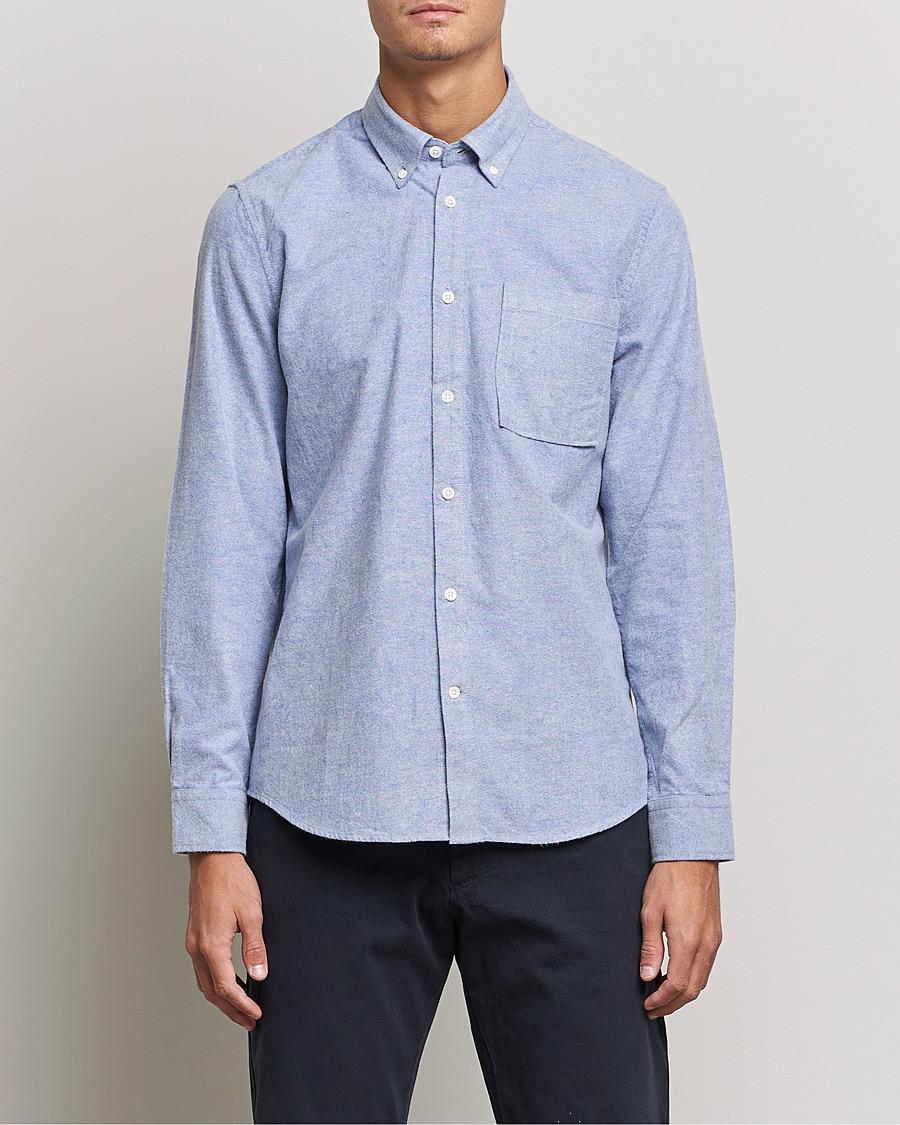 Herren |  | NN07 | Arne Oxford Shirt Light Blue