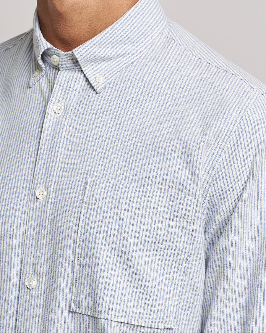 Herren | Hemden | NN07 | Arne Oxford Shirt Blue/White