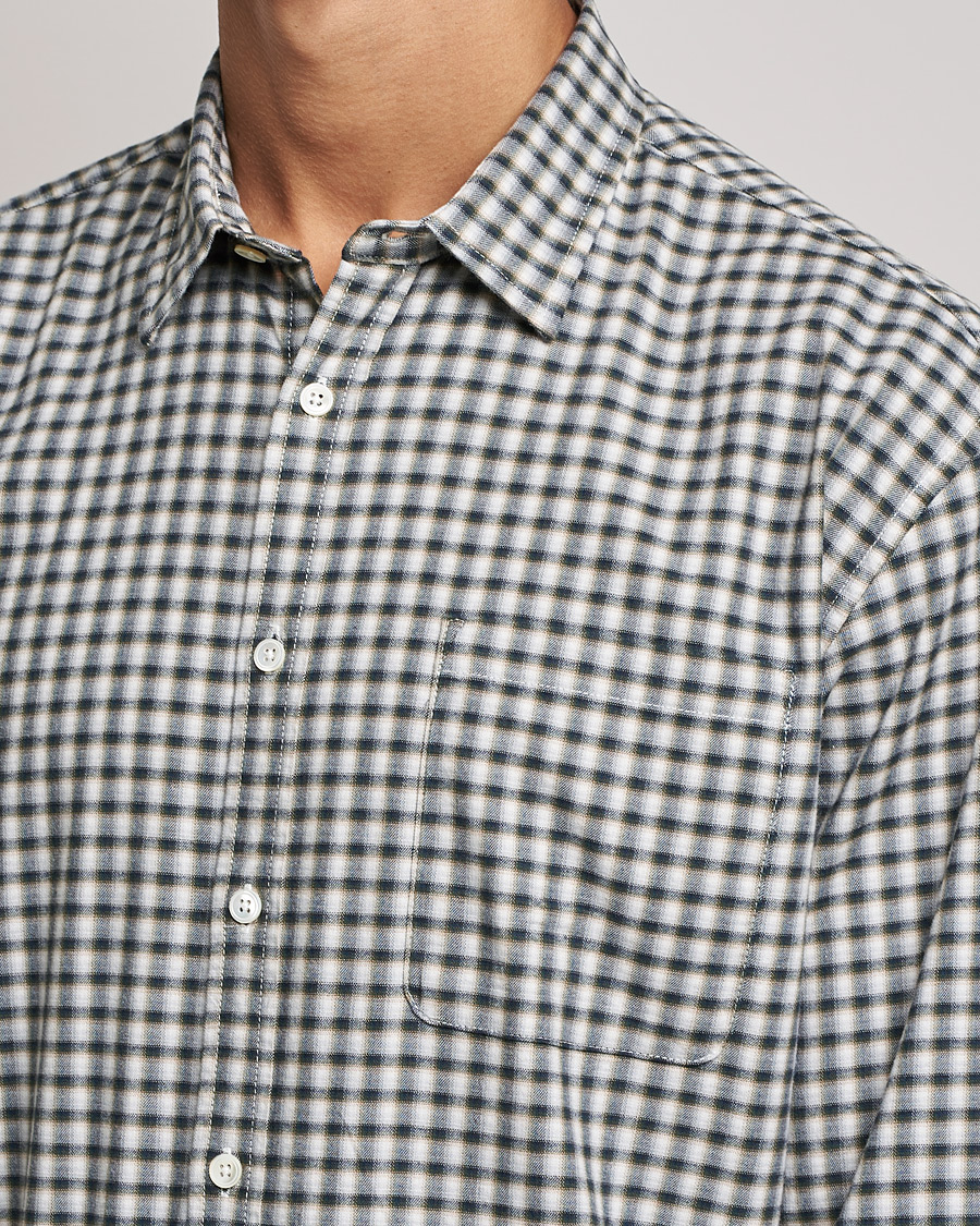 Herren | Hemden | NN07 | Deon Cotton Checked Shirt Black/White