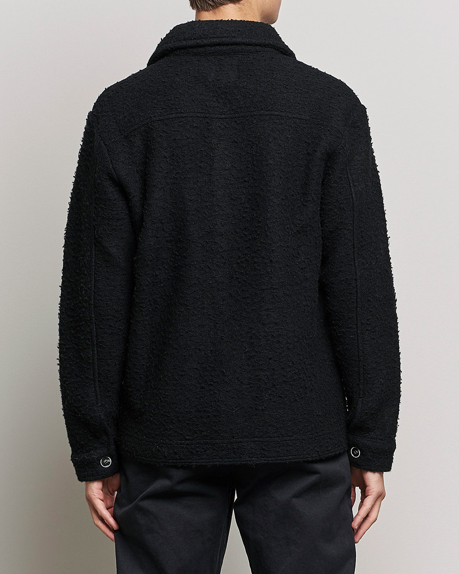 Herren | Pullover | NN07 | Olav Fleece Jacket Black