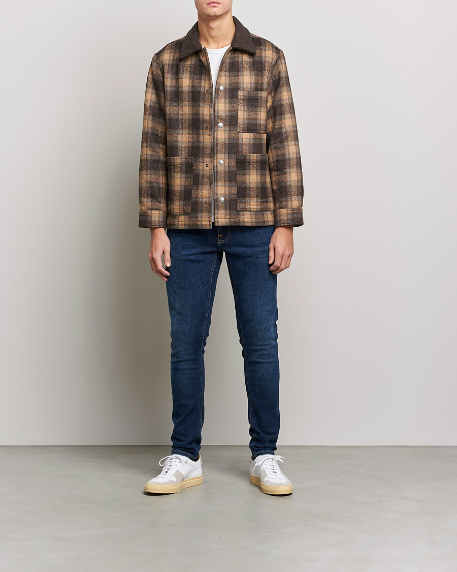 Herren | Jeans | Nudie Jeans | Tight Terry Jeans Dark Steel