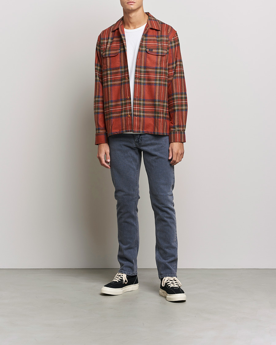 Herren | Jeans | Nudie Jeans | Lean Dean Organic Jeans Grey Ash