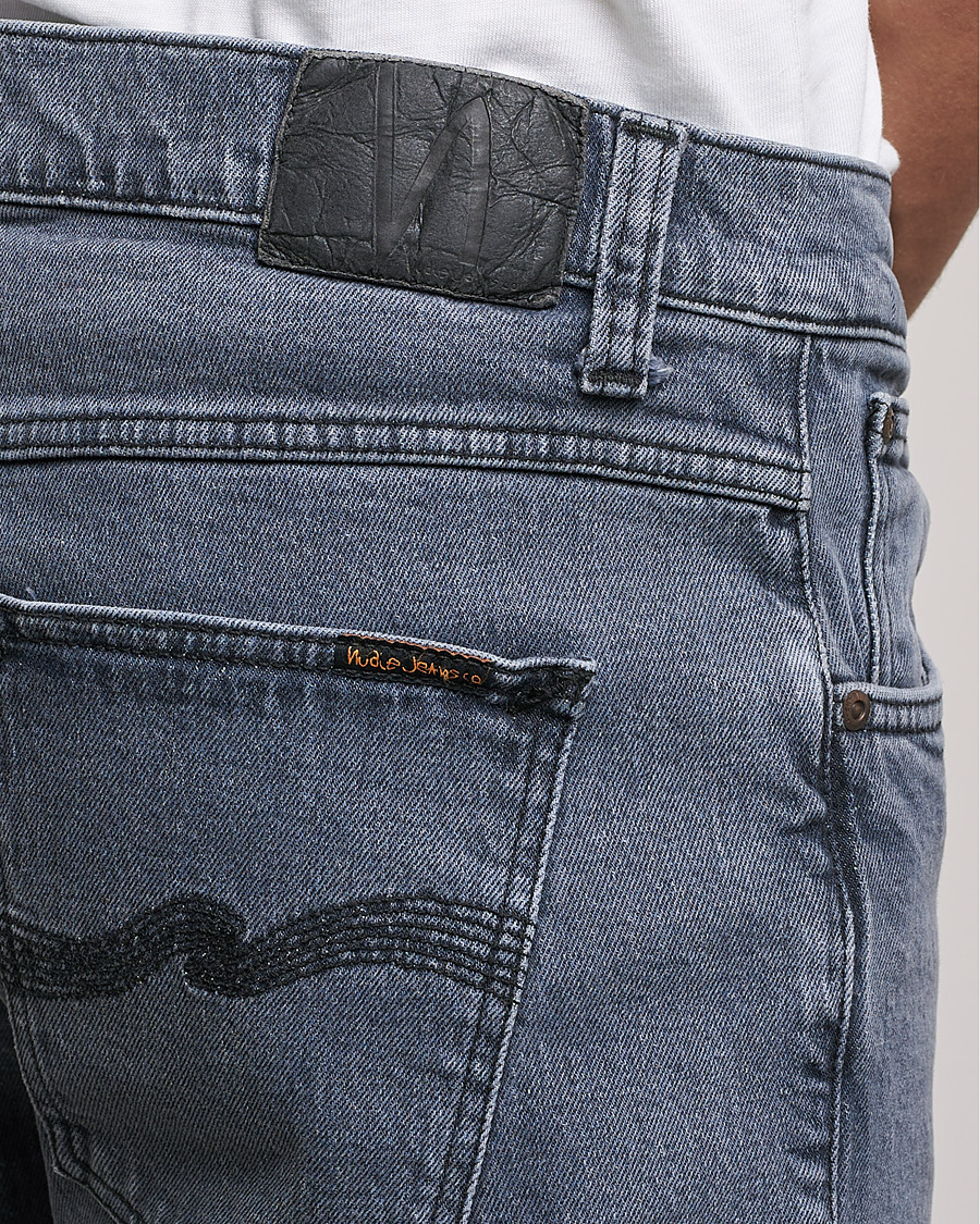 Herren | Jeans | Nudie Jeans | Lean Dean Organic Jeans Grey Ash