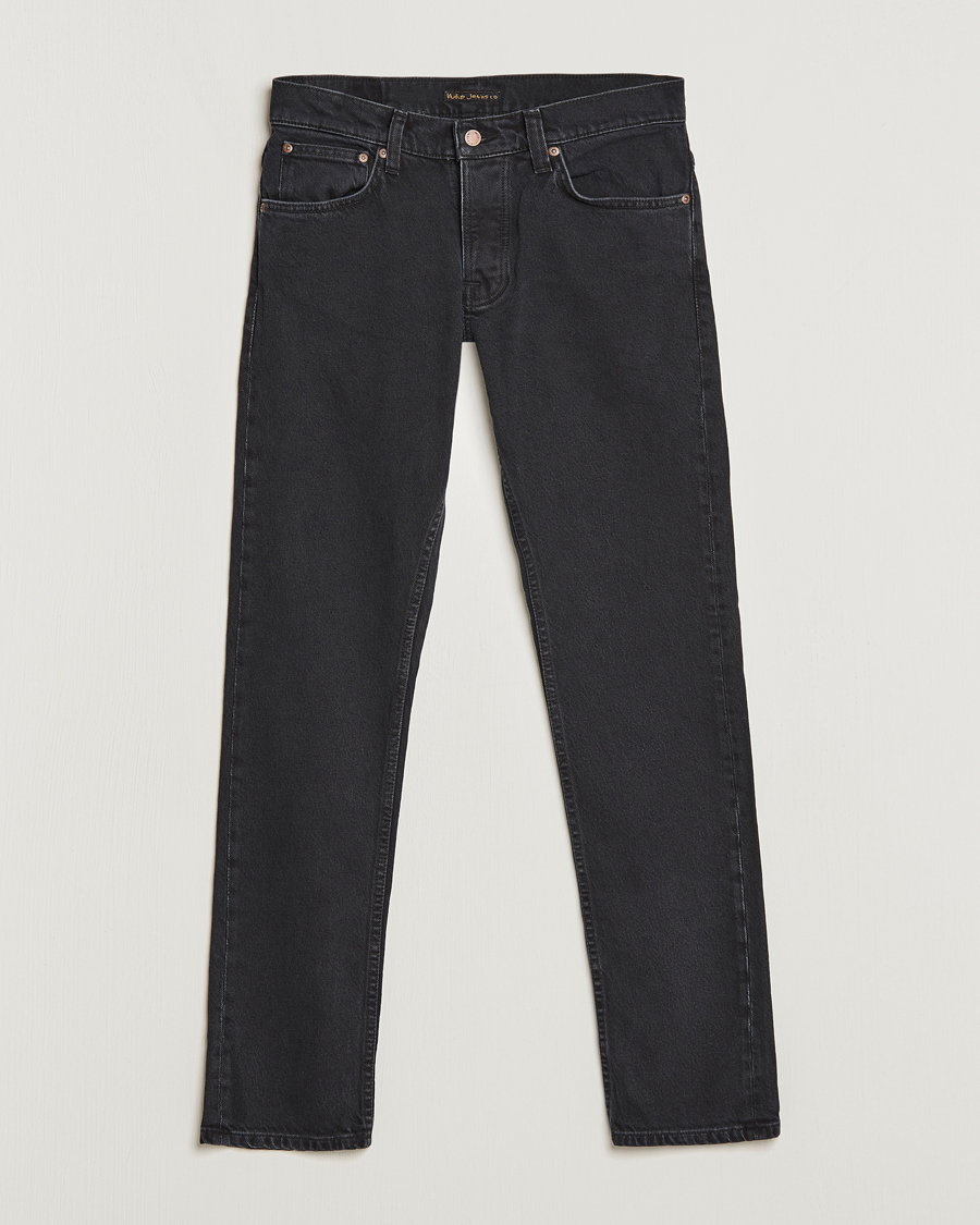 Herren | Jeans | Nudie Jeans | Grim Tim Organic Jeans Almost Black