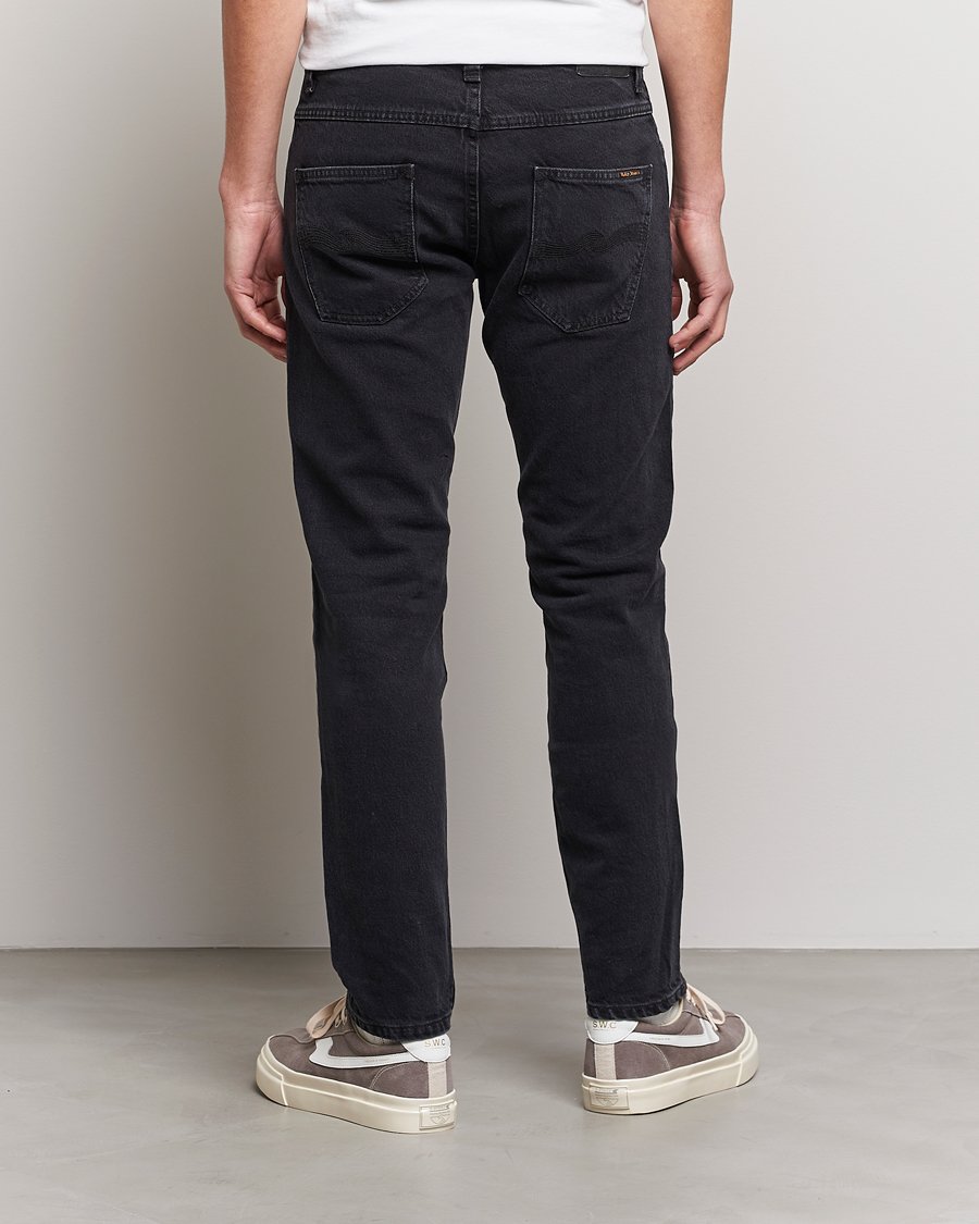 Herren | Jeans | Nudie Jeans | Grim Tim Organic Jeans Almost Black