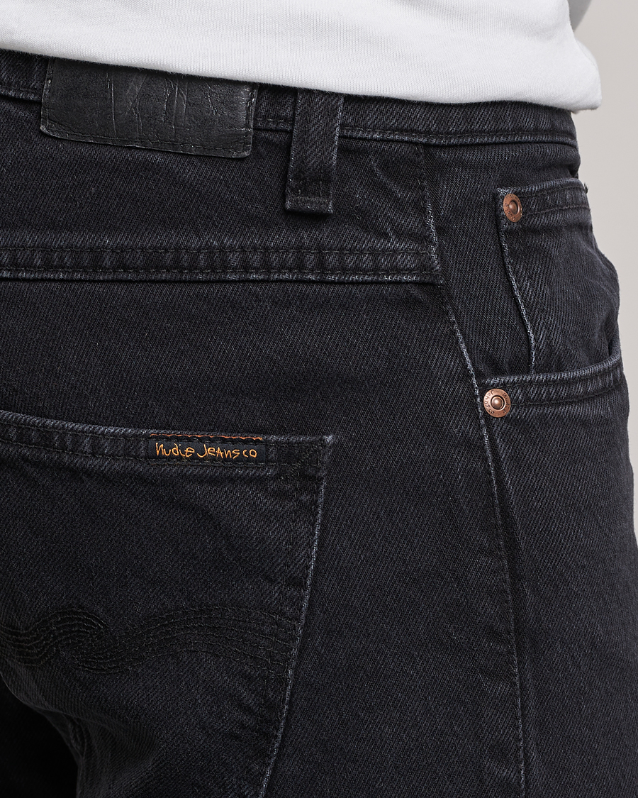 Herren | Jeans | Nudie Jeans | Grim Tim Organic Jeans Almost Black