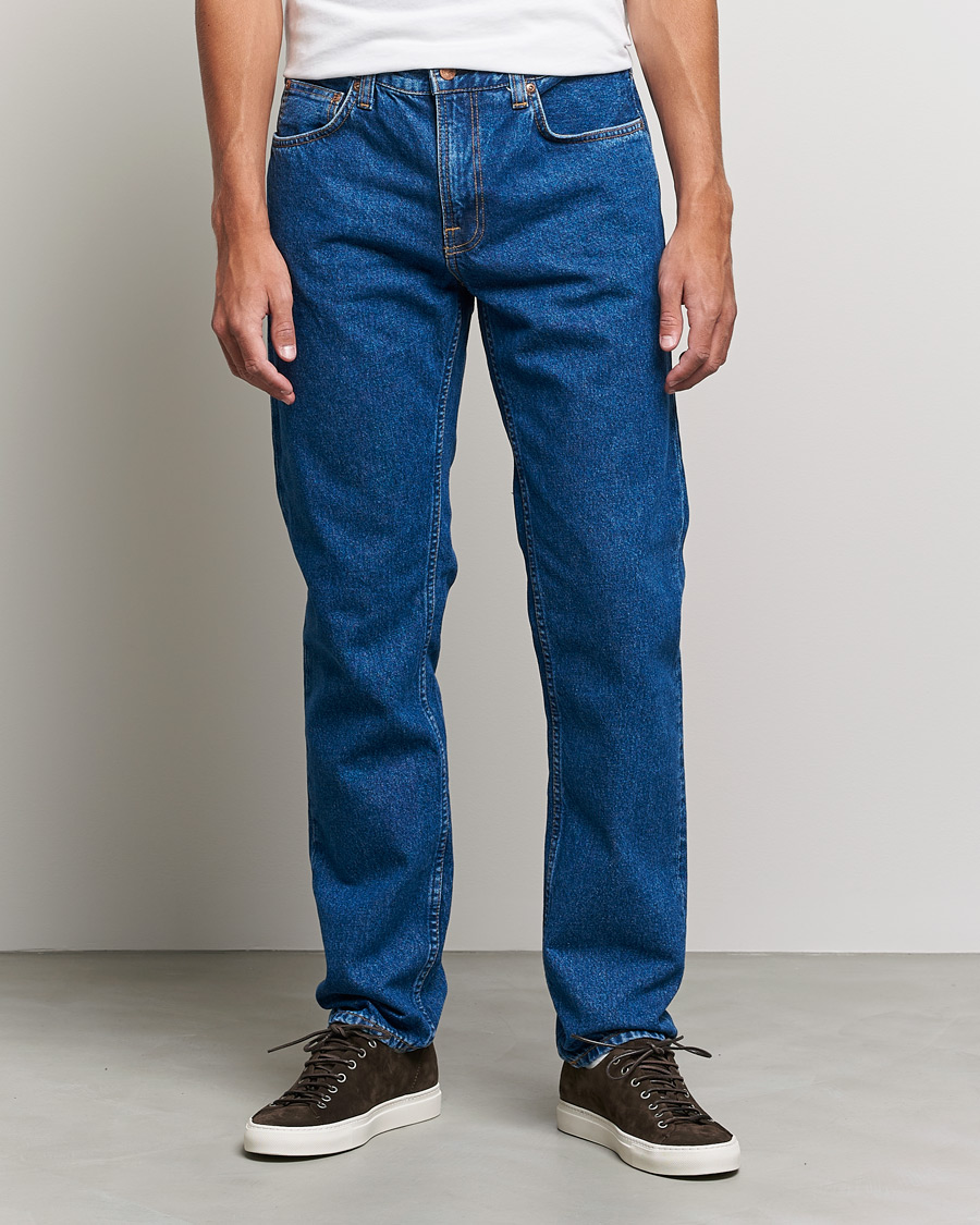 Herren | Straight leg | Nudie Jeans | Gritty Jackson Jeans 90's Stone Blue