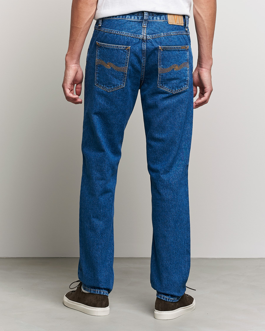 Herren | Jeans | Nudie Jeans | Gritty Jackson Organic Jeans 90's Stone Blue