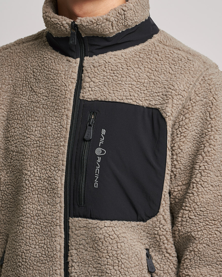 Herren | Pullover | Sail Racing | Bowman Pile Zip Jacket Sand
