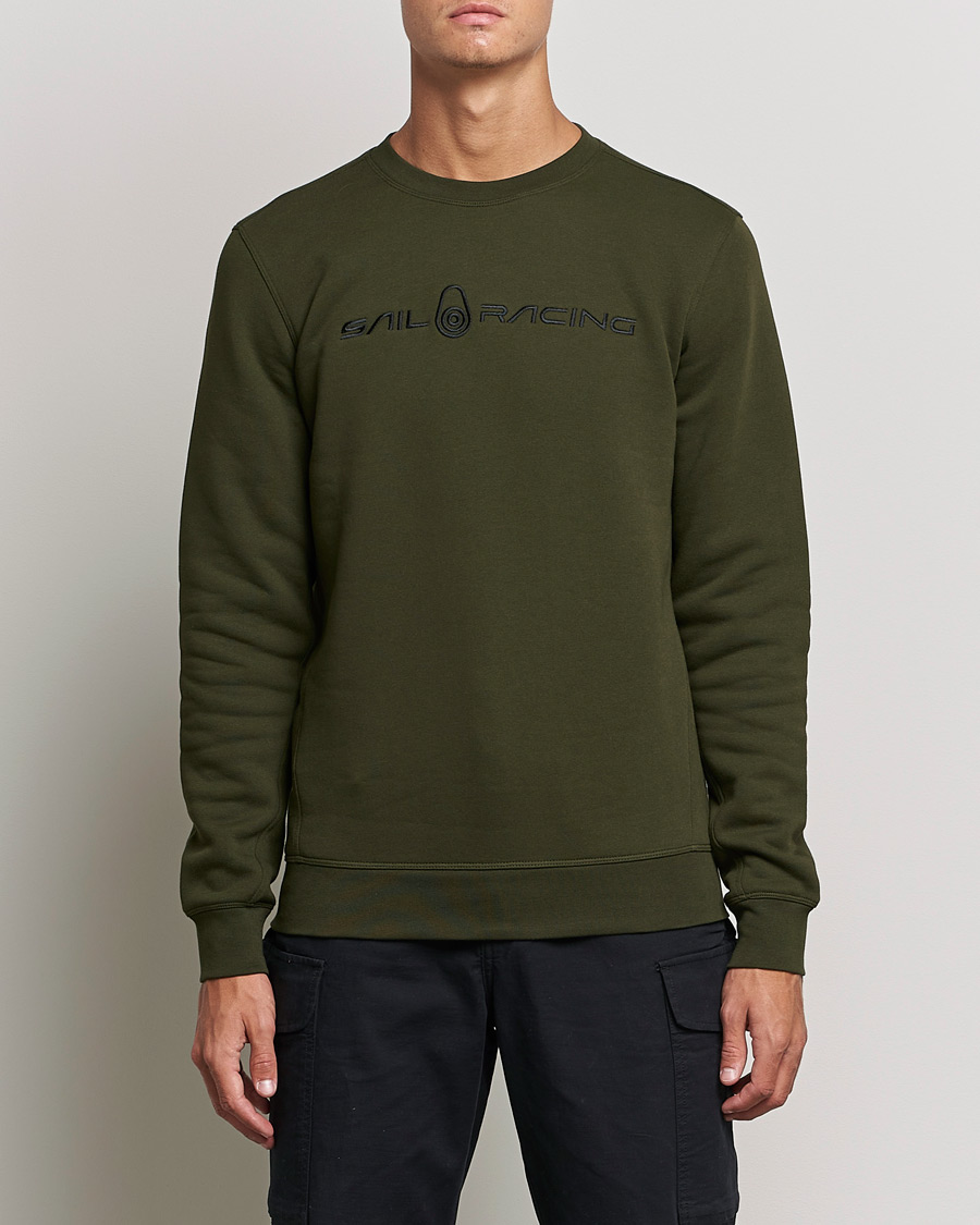 Herren | Sail Racing | Sail Racing | Bowman Crew Neck Dark Forest