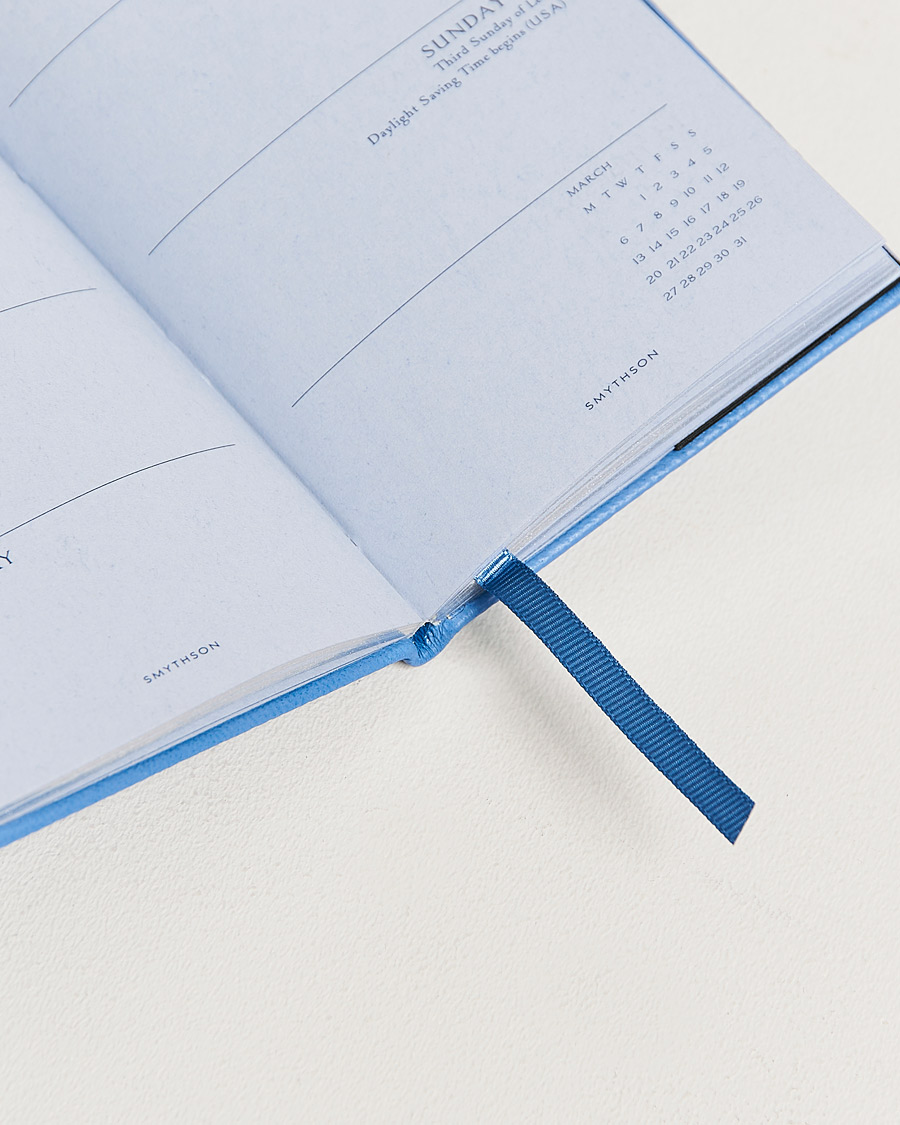 Herren | Smythson Panama Crossgrain Diaries 2023 Nile Blue | Smythson | Panama Crossgrain Diaries 2023 Nile Blue