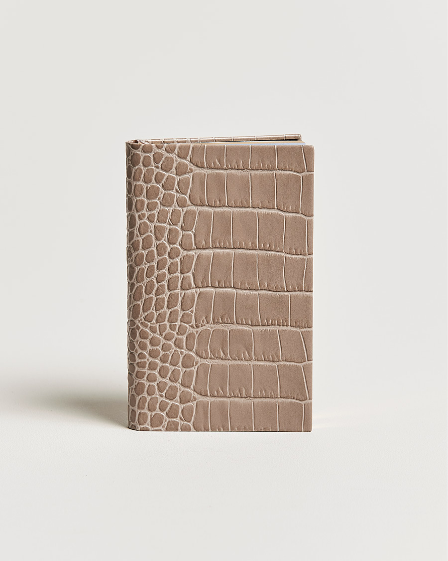 Herren | Smythson Mara Leather Notebook Taupe | Smythson | Mara Leather Notebook Taupe