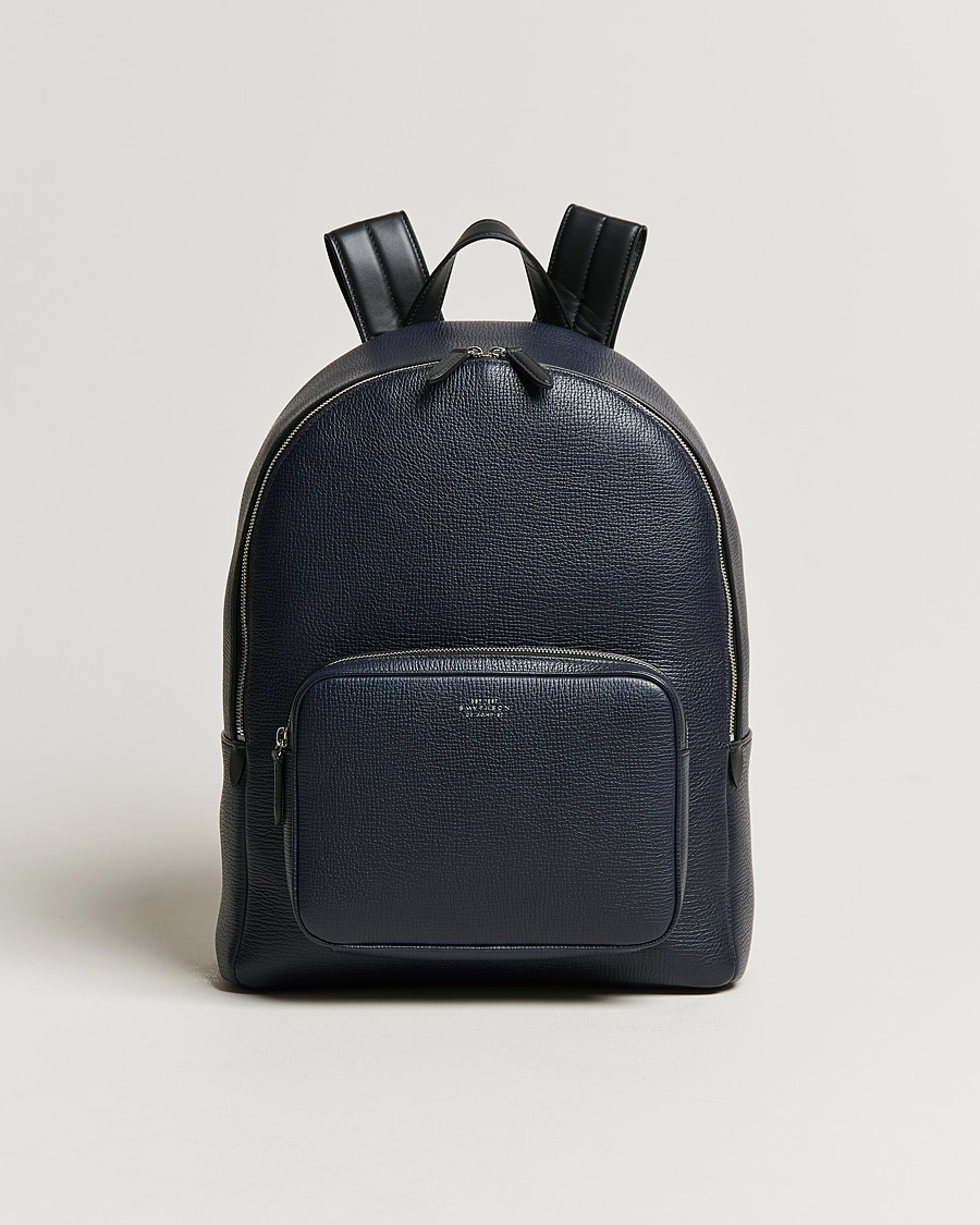 Herren | Smythson Ludlow Everyday Backpack Navy | Smythson | Ludlow Everyday Backpack Navy